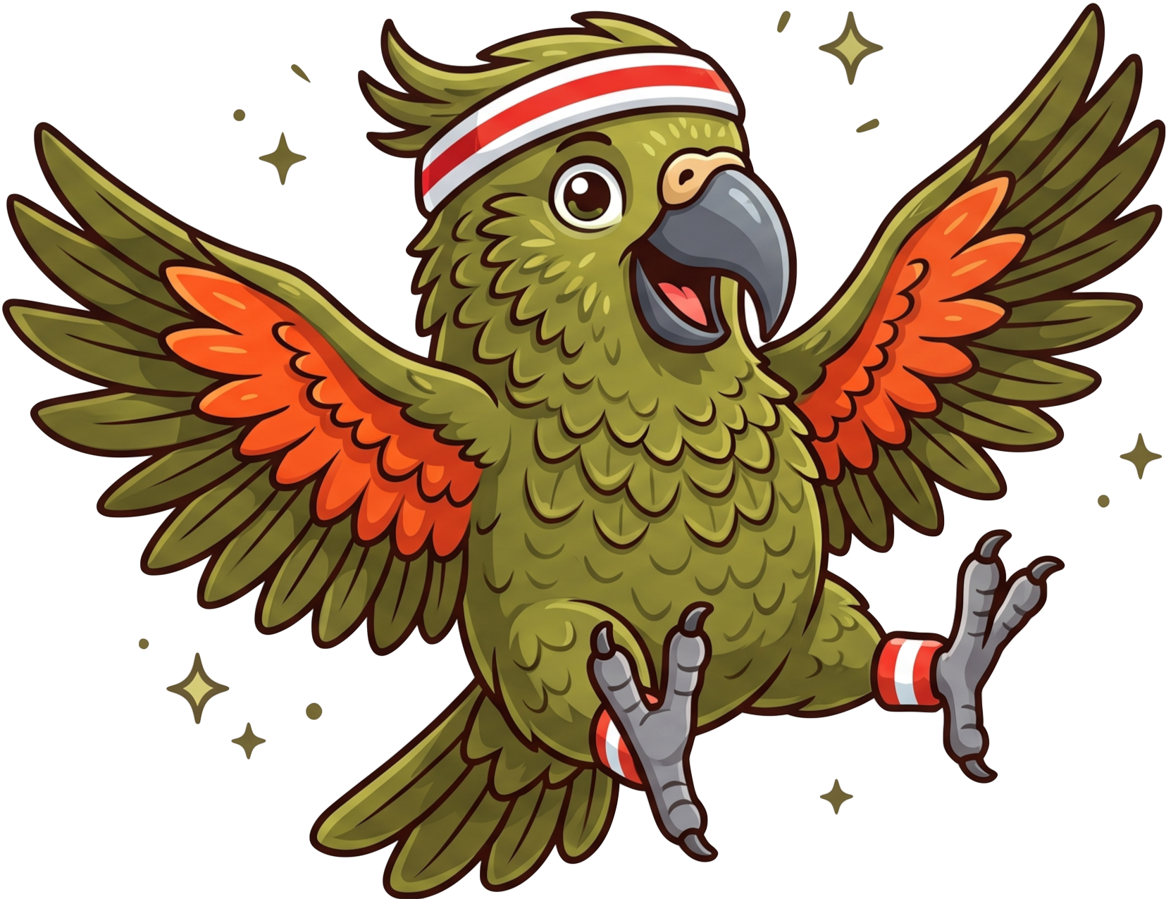 Kip the Kea Mascot